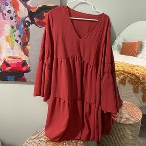 Beautiful Tiered Dress from Shein